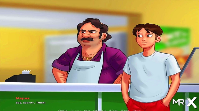 Teen Anime Cutie from Summertime Saga Gets Intimate at Work for Her Husband