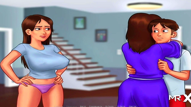 Teen Anime Cutie from Summertime Saga Gets Intimate at Work for Her Husband