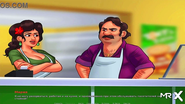 Teen Anime Cutie from Summertime Saga Gets Intimate at Work for Her Husband