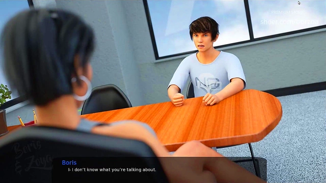 Angry Teacher Celia Suspects Me Of Being Her Secret Lover In Naughty Cartoon Scene