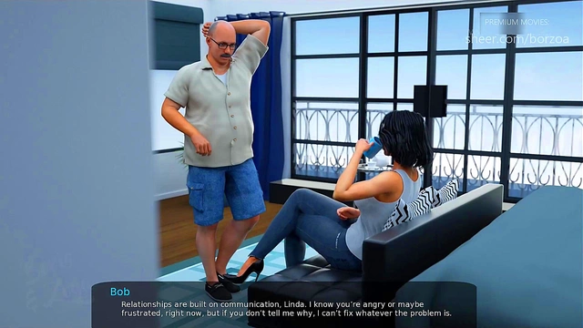 Angry Teacher Celia Suspects Me Of Being Her Secret Lover In Naughty Cartoon Scene