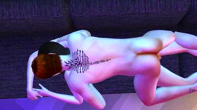 Hot 3D Anime Girlfriend Gets Jealous & Passionate With Her Boy Toy Sims 4 Style