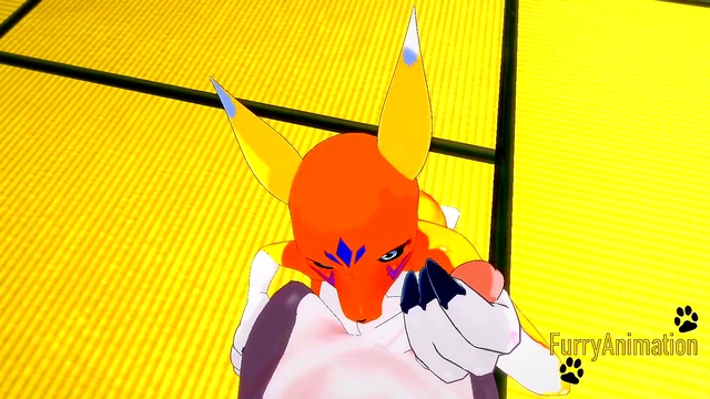 Taomon & Grey Fox Furry Hentai Uncensored Blowjob Handjob Boobjob Cuckold Creampie