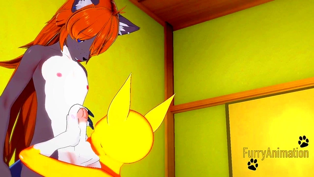 Taomon & Grey Fox Furry Hentai Uncensored Blowjob Handjob Boobjob Cuckold Creampie