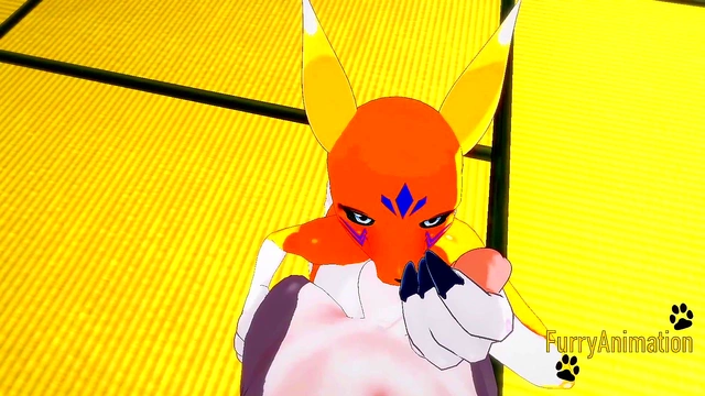 Taomon & Grey Fox Furry Hentai Uncensored Blowjob Handjob Boobjob Cuckold Creampie