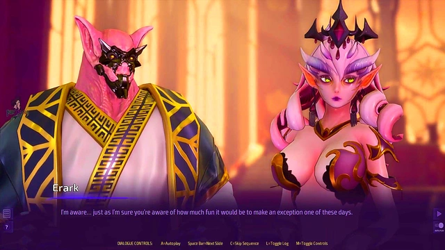 Hail The Queen – Busty Princess Fights Demons & Aliens In Space Ship Orgy