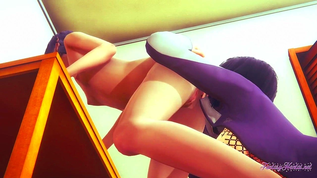 Himawari & Hinata Enjoy Cunt Licking With Squirting in Boruto Naruto Hentai 3D