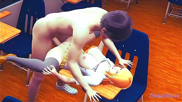 Threesome Bliss – Bleach Anime Girls Orihime & Rukia Enjoy Uncensored 3D Hentai Action