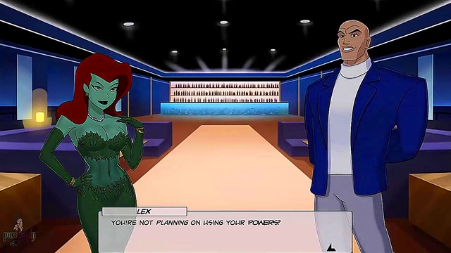 Redhead Wonder Woman & Giantess Supergirl Handjob Superman for Cumshot Bliss