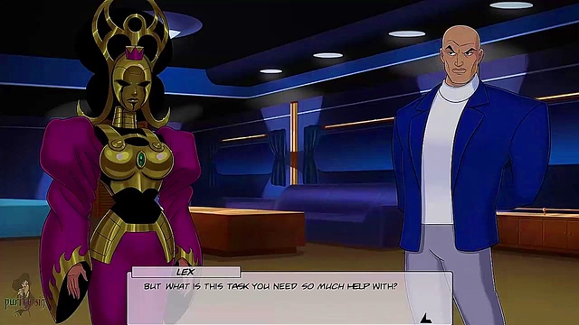 Redhead Wonder Woman & Giantess Supergirl Handjob Superman for Cumshot Bliss