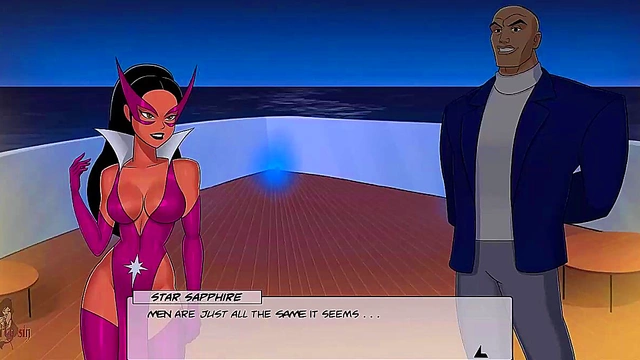 Redhead Wonder Woman & Giantess Supergirl Handjob Superman for Cumshot Bliss