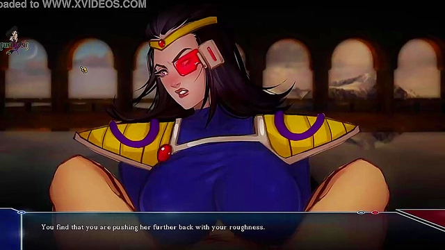 Blonde Milf Bulma Gives Intense blowjob & Titjob In Dragon Ball Z Hentai Adventure