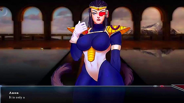 Blonde Milf Bulma Gives Intense blowjob & Titjob In Dragon Ball Z Hentai Adventure