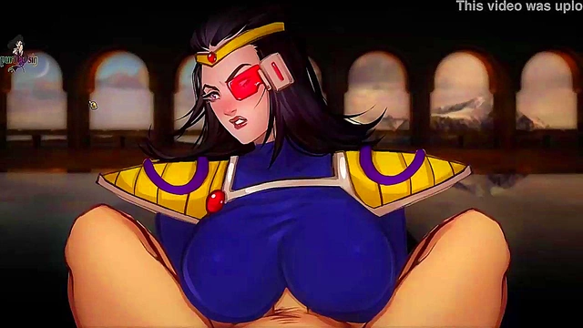 Blonde Milf Bulma Gives Intense blowjob & Titjob In Dragon Ball Z Hentai Adventure