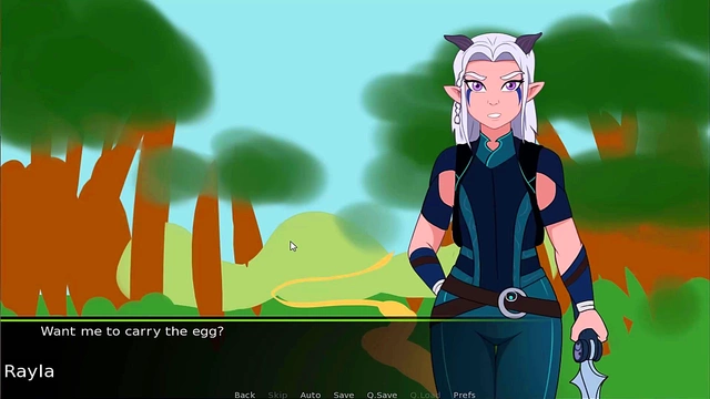 Horny Toon Gwen & Ben Get Furry in Eroge Adventure