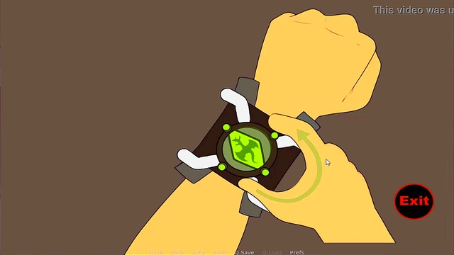 Horny Toon Gwen & Ben Get Furry in Eroge Adventure