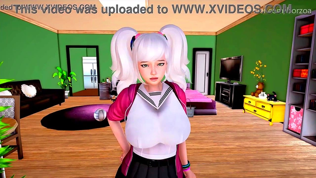 Huge-Busted Princess Gives Accidental Handjob Leading To Precum Release