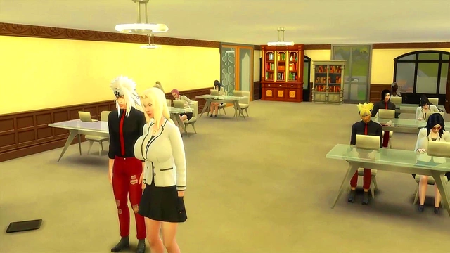 Shy Hinata Seduced by Music Teacher for Hardcore Naruto Anime Sex Adventure