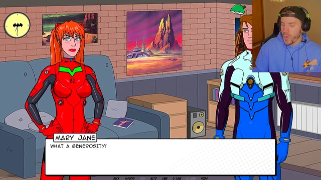 MaryJane Tempts Spider-Man For A Horny Cosplay Session At His Place