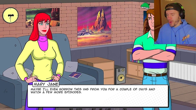 MaryJane Tempts Spider-Man For A Horny Cosplay Session At His Place