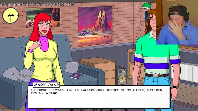 MaryJane Tempts Spider-Man For A Horny Cosplay Session At His Place