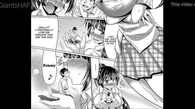 Giantess With Big Boobs Dominates in I-Raf-You's Microne Magazine Vol. 54