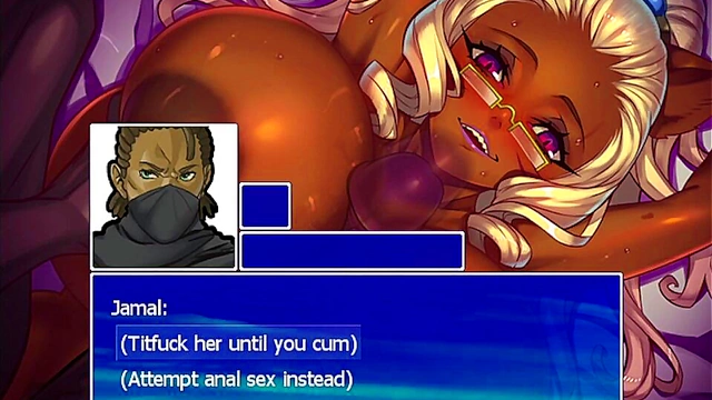 Huge Boobed Beatrix Gets Pounded By BBC in Legendary Anime Game Session