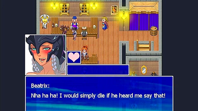 Huge Boobed Beatrix Gets Pounded By BBC in Legendary Anime Game Session