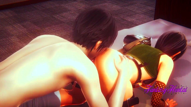 Yuffie from Final Fantasy VII Gets Fucked in 3D Hentai for Creampie Bliss