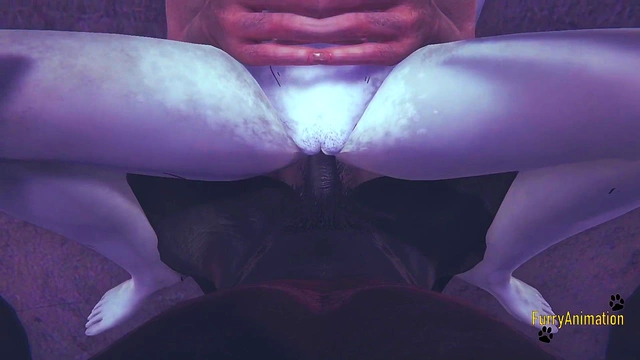 Judy Hopps Furry Hentai Threesome & POV Blowjob Bouncing Tits Creampie