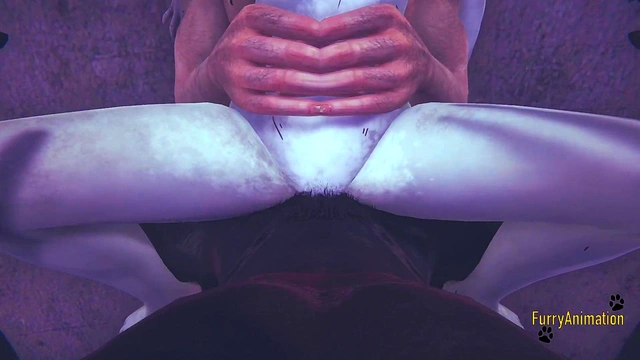 Judy Hopps Furry Hentai Threesome & POV Blowjob Bouncing Tits Creampie