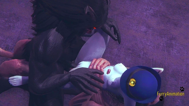 Judy Hopps Furry Hentai Threesome & POV Blowjob Bouncing Tits Creampie