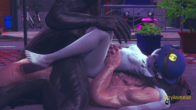 Judy Hopps Furry Hentai Threesome & POV Blowjob Bouncing Tits Creampie