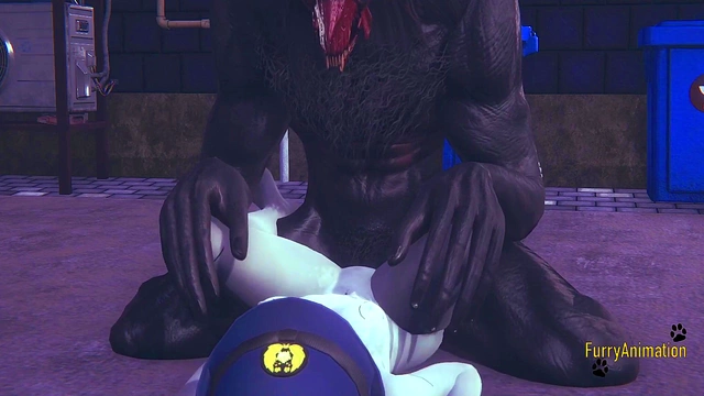 Judy Hopps Furry Hentai fucked & POV Blowjob for Bouncing Tits Creampie