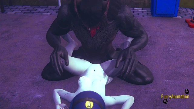 Judy Hopps Furry Hentai fucked & POV Blowjob for Bouncing Tits Creampie