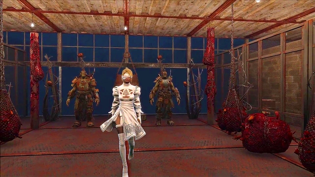 Sexy Blonde Anime Chick Shows Off Fallout 4 Fashion In Steamy Cartoon Scene