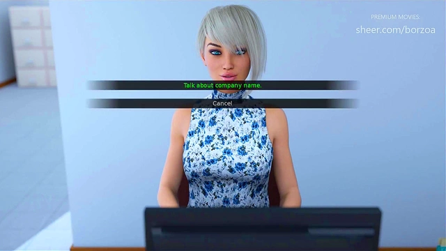 Stepsister Masturbates On Webcam Nearly Caught By Mom In 3D Porn