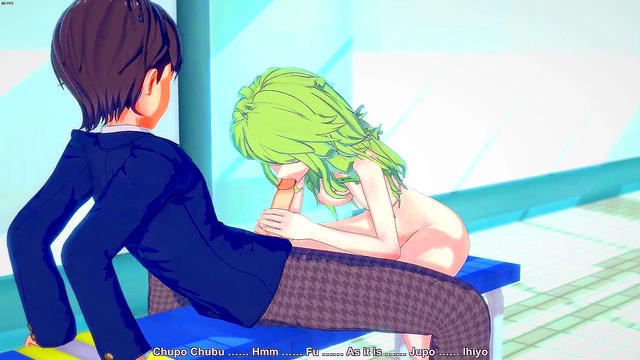 Green-Haired Monet Gets Railed Hard in One Piece 3D Hentai Anal Adventure