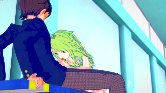 Green-Haired Monet Gets Railed Hard in One Piece 3D Hentai Anal Adventure