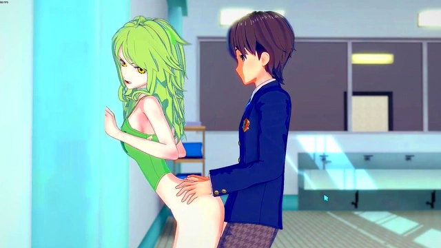 Green-Haired Monet Gets Railed Hard in One Piece 3D Hentai Anal Adventure