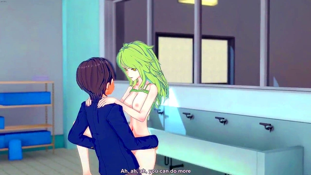 Green-Haired Monet Gets Railed Hard in One Piece 3D Hentai Anal Adventure