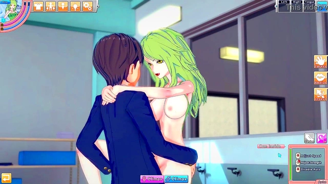 Green-Haired Monet Gets Railed Hard in One Piece 3D Hentai Anal Adventure