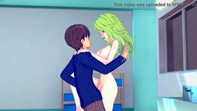 Green-Haired Monet Gets Railed Hard in One Piece 3D Hentai Anal Adventure