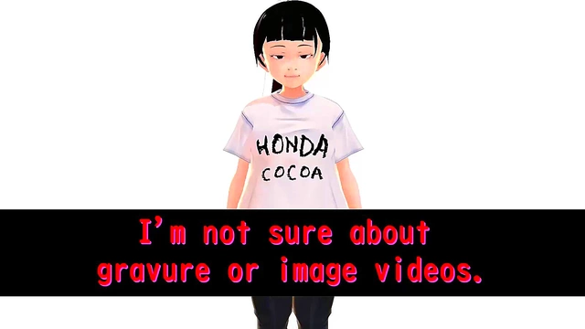 Honda Cocoa Anime Babe Introduces Herself Seductively in White Bikini