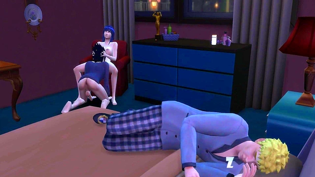 Hinata Cheats With Sasuke in Naruto Hentai – Cuckold Husband Discovers Hot Anal Sex