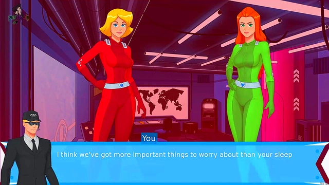 Blonde & Redhead Totally Spies Girls Summon Monsters for Hot Anime Action