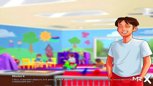 Exhausted Teen Gives Her Milk in Summertime Saga Anime Adventure