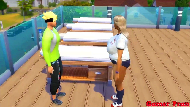 Horny BBW Teacher Satisfies Students With Hardcore Anal & Oral Sex Sessions