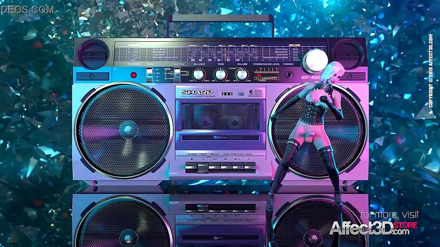 Blonde Futa Babe Gets Kinky in HD 3D Anime Hardcore Fantasy Session