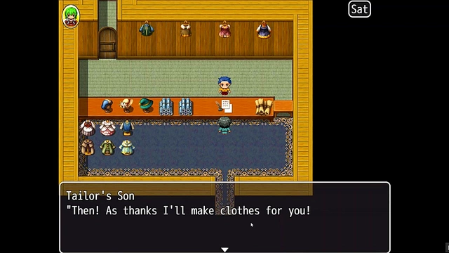 Naughty Tailor Yuka With Giant Tits Seduces in Hentai Game Episode 3